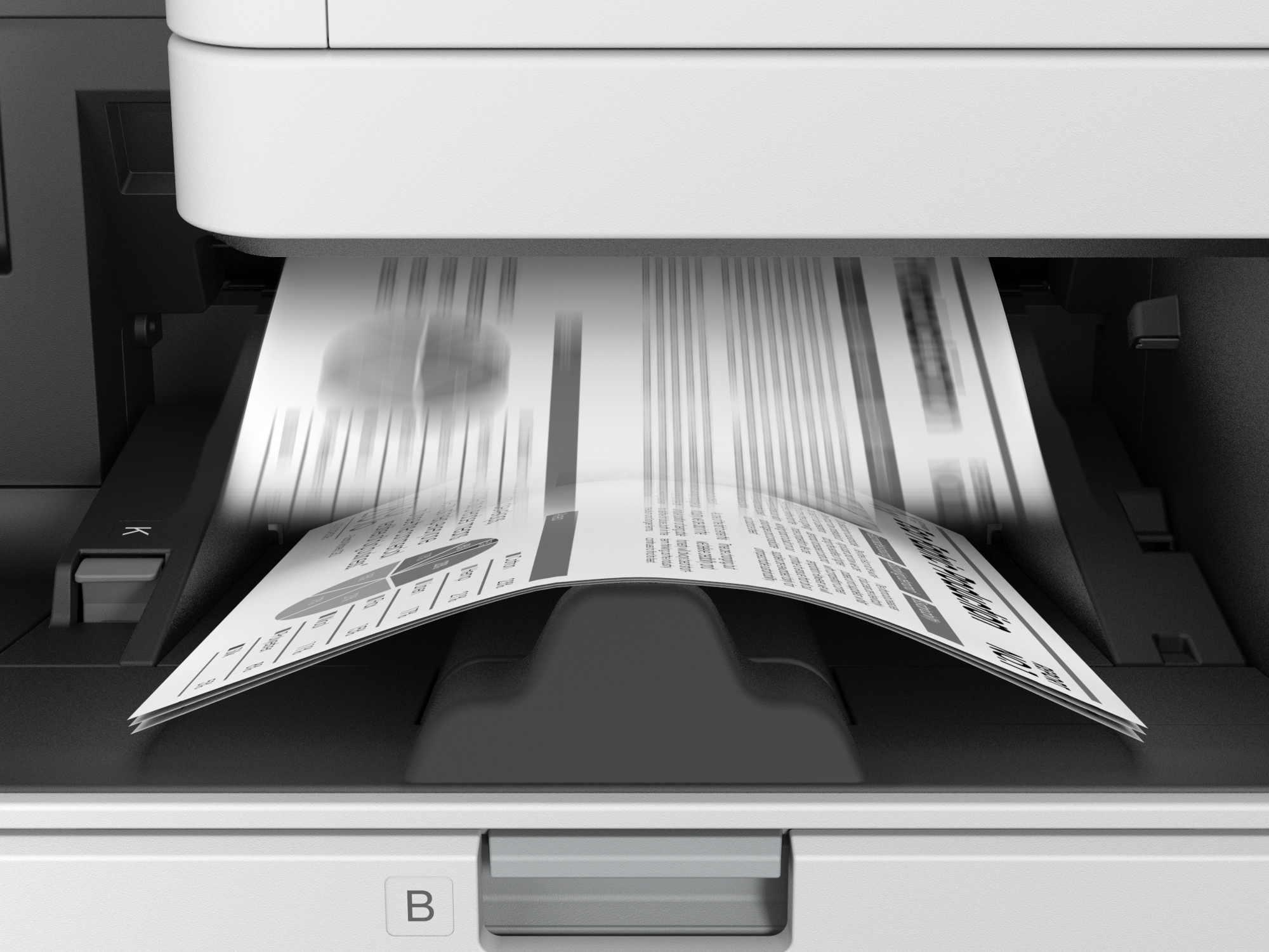 Epson печатает белый лист