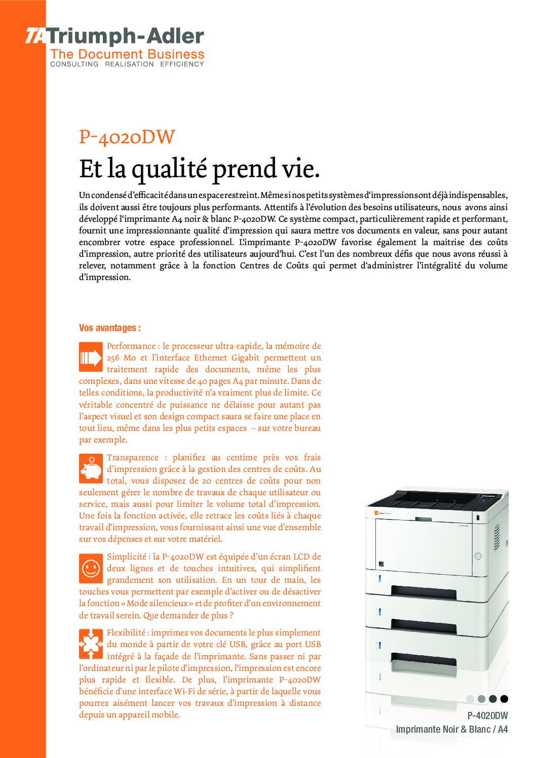 P-4020 DW - 40 PPM – Image 5