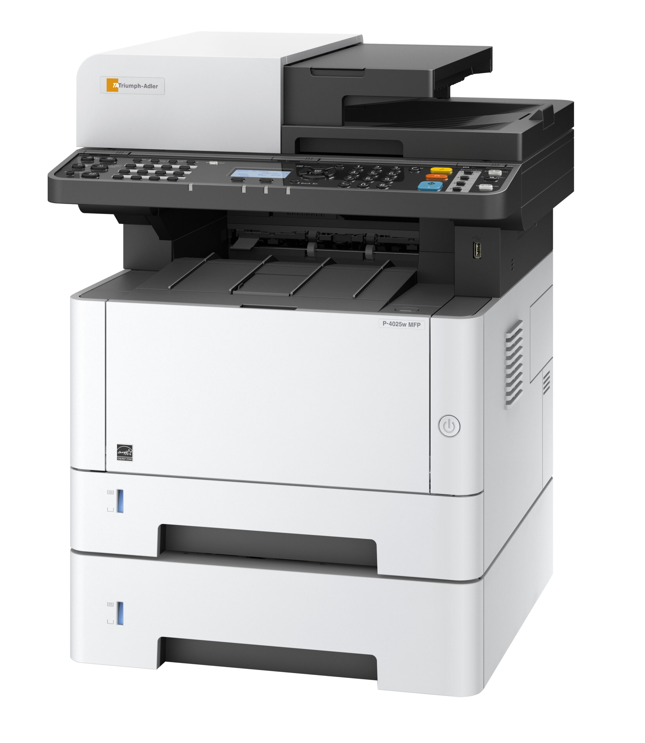 Photocopieur multifonction A4 Triumph Adler P-4025W MFP – Noir & Blanc – Image 4