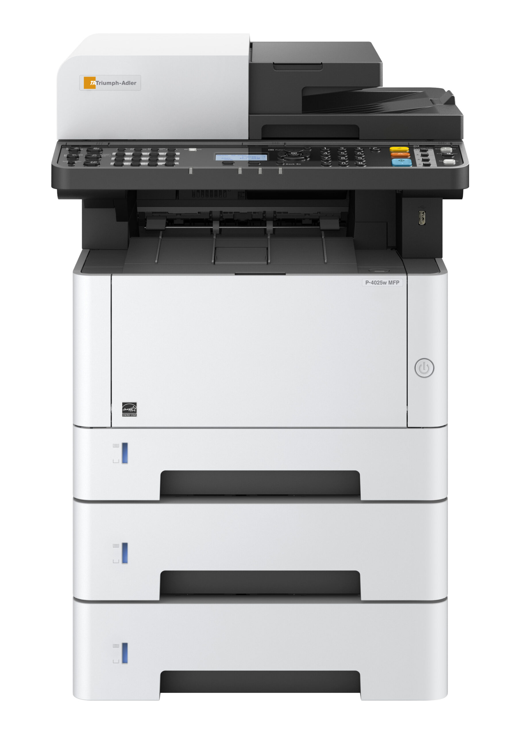 Photocopieur multifonction A4 Triumph Adler P-4025W MFP – Noir & Blanc – Image 2