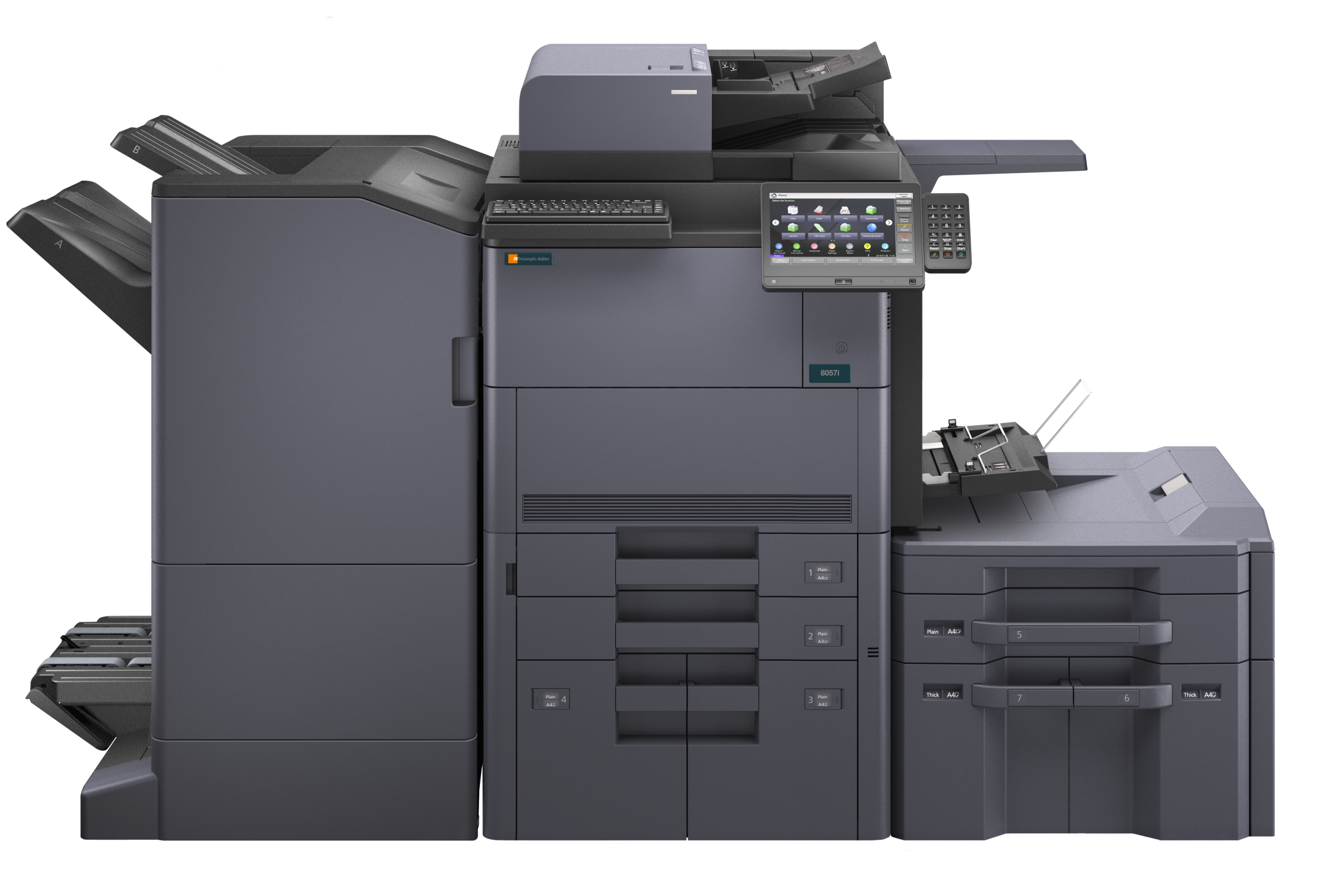 Photocopieur multifonction A3 Triumph Adler TA 8057i – Noir & Blanc – Image 2