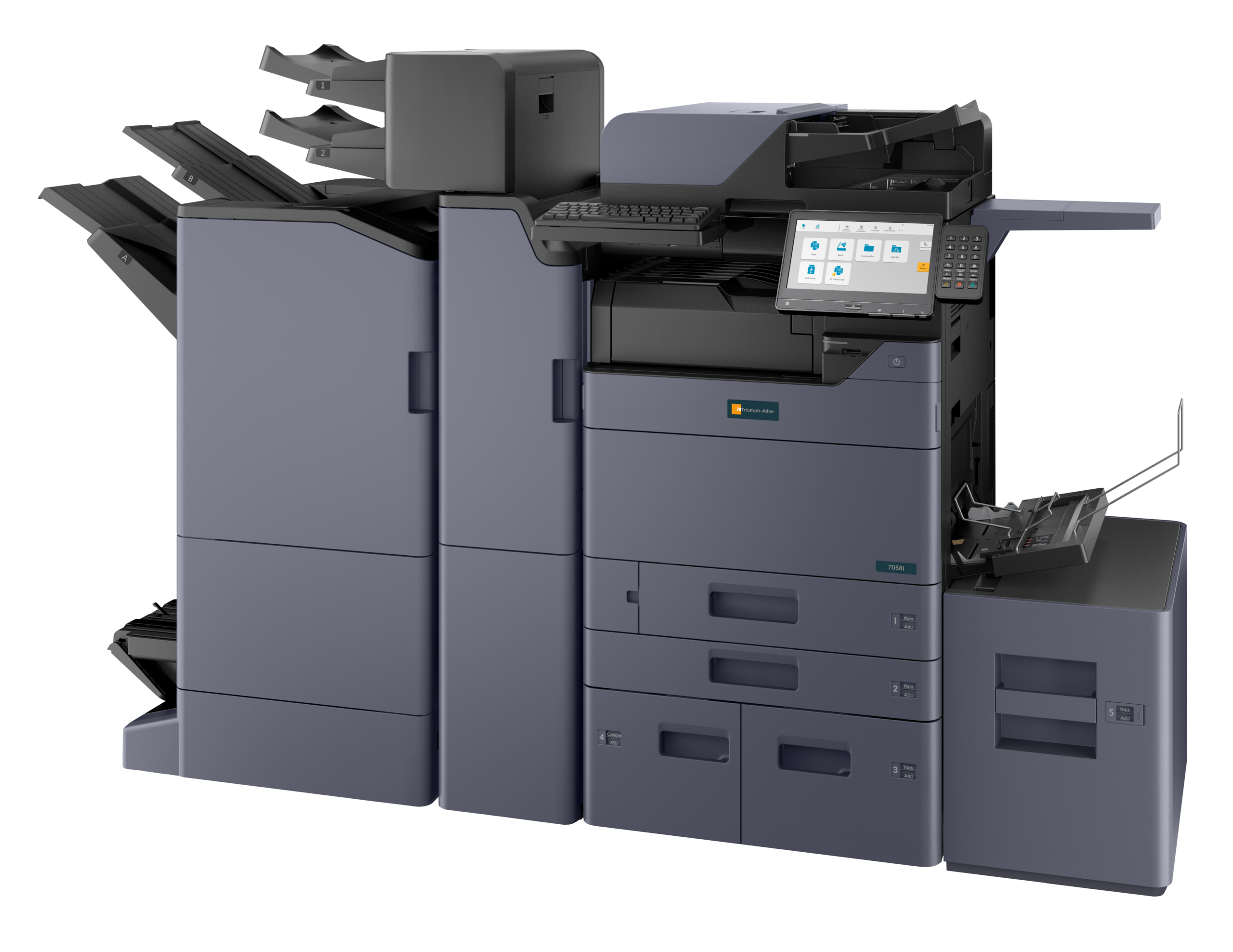 Photocopieur multifonction A3 Triumph Adler TA 6058i – Noir & Blanc – Image 3