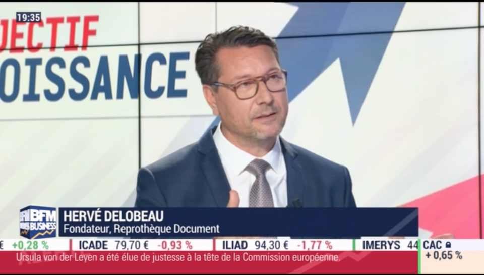 Hervé Delobeau sur BFM Business, dans l’émission Objectif Croissance de juillet 2019