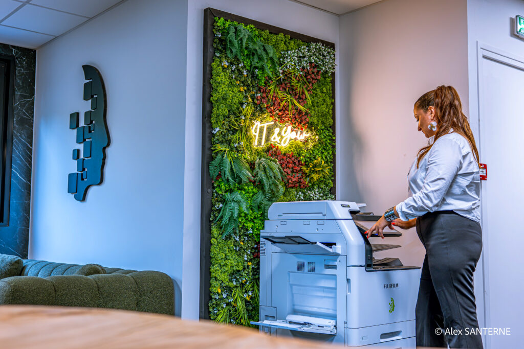 Utilisation d’un multifonction dans les locaux du groupe IT & You