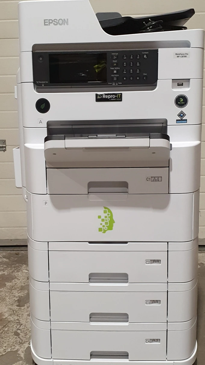 Epson WF-C879RD3 portant le marquage Re-Act
