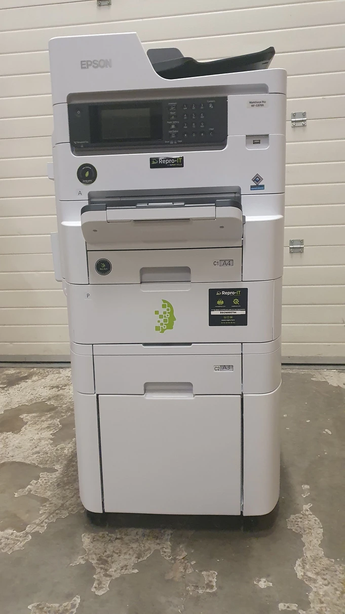 Multifonction Epson WF-C879RDT photographié pour Re-Act