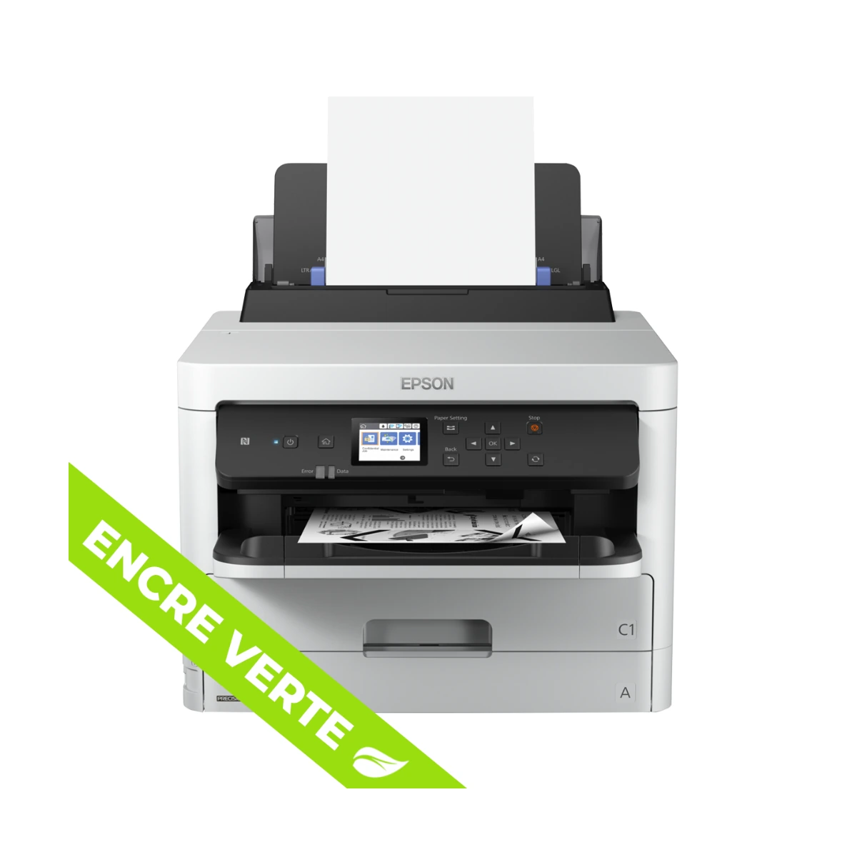 Epson WF-M5299DW — visuel de gamme et configuration