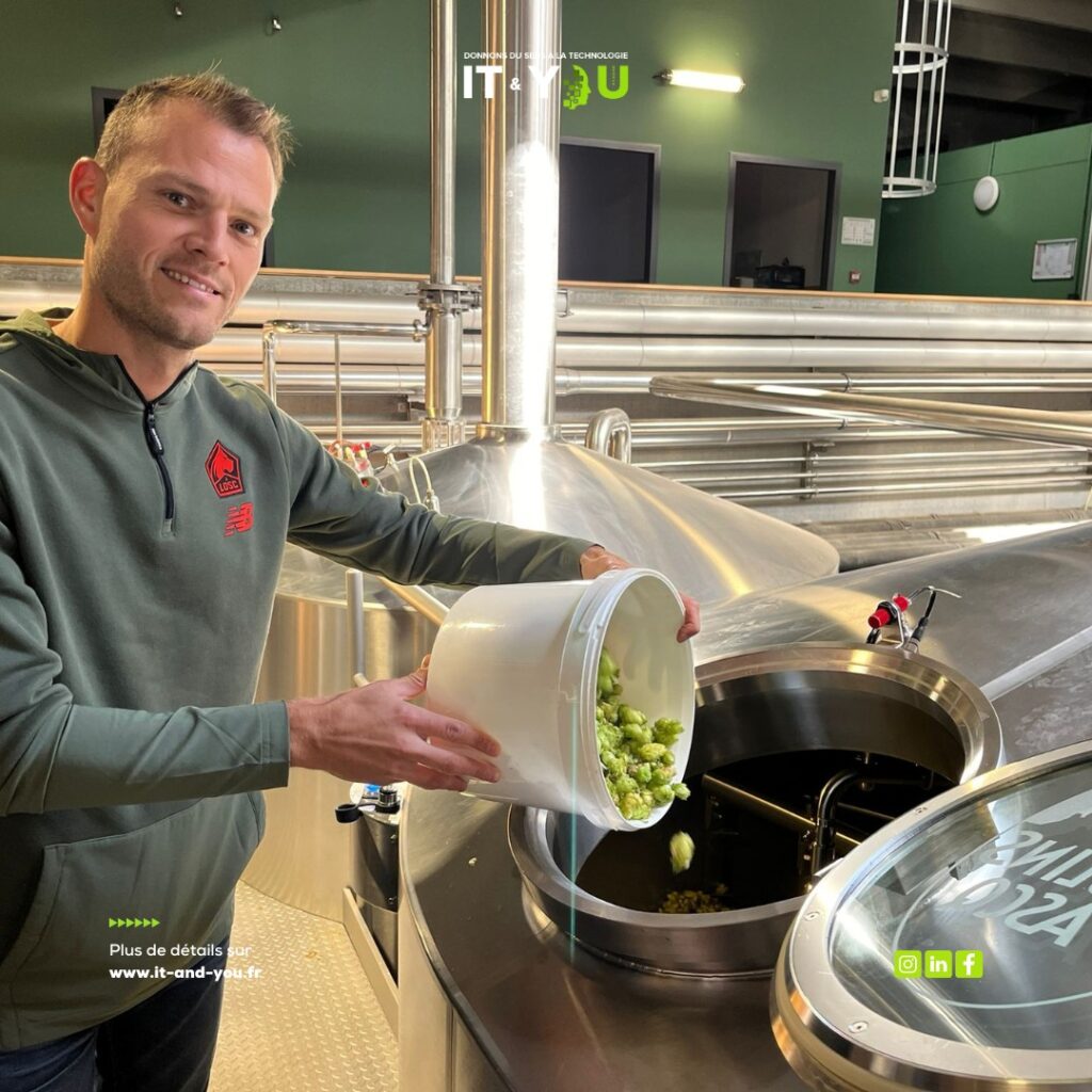 Récolte du houblon et brassage avec Bee City — photographie 1 du reportage IT & You